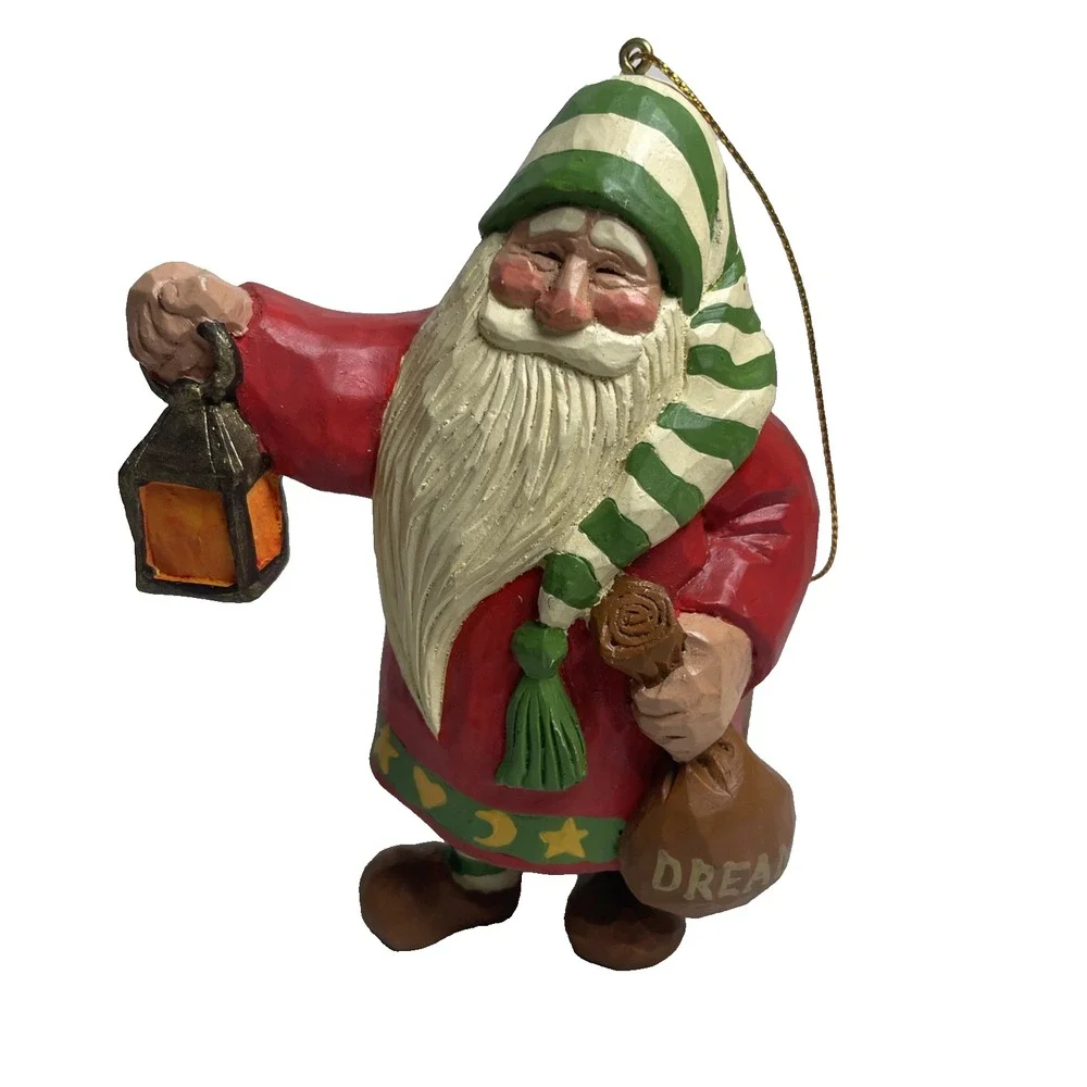 House of Hatten Santa Dream Maker Christmas Ornament with Tag